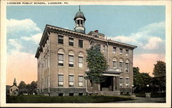 Ligonier Public School Postcard