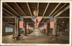 Mammoth Camp Lobby Postcard