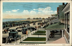 Ocean Avenue, looking south Postcard