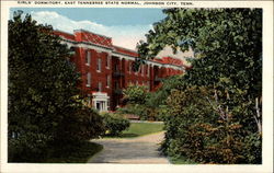 Girl's Dormitory, East Tennessee State Normal, Johnson City, Tenn Postcard