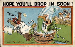 Hope you'll drop in soon! Postcard