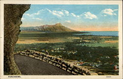 Punchbowl Honolulu, HI Postcard Postcard