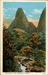 Iao Valley Hawaii Islands Postcard Postcard