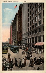 State Street, Chicago Postcard
