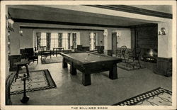 The Billiard Room Postcard