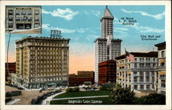 Seattle's Civic Center Postcard