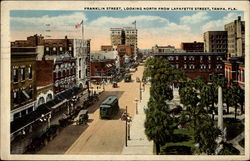 Franklin Street Tampa, FL Postcard Postcard