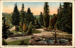 City Park Postcard