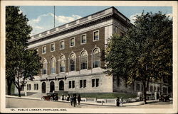 Public LIbrary Postcard