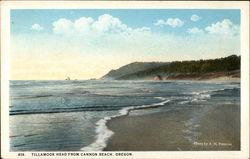 Tillamook Head from Cannon Beach, Oregon Postcard Postcard