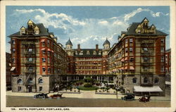 Hotel Portland Oregon Postcard Postcard