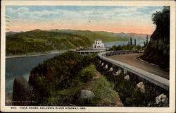 Vista House, Columbia River Highway, Ore Postcard