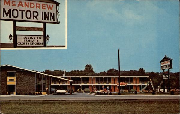 McAndrew Motor Inn Pigeon Forge Tennessee