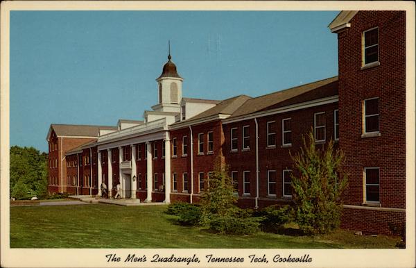 The Mens' Quadrangle Tennessee Polytechnic Institute Cookeville