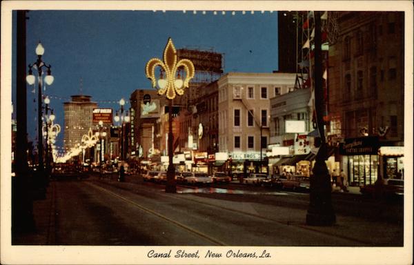 Canal Street New Orleans Louisiana