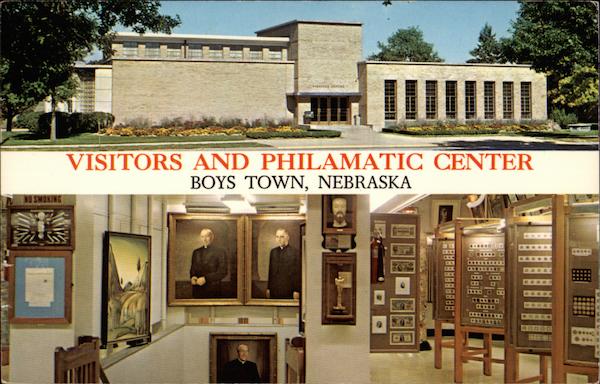 Visitors and Philamatic Center Boys Town Nebraska