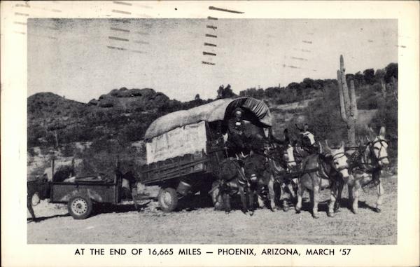 At The End of 16,1665 Miles Phoenix Arizona