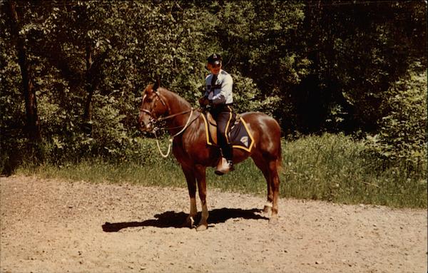 Mounted Patrol Metropolitan District commission Parks Boston Massachusetts