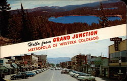 Grand Junction, Metropolis of Western Colorado Postcard