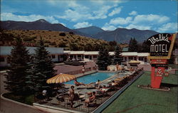 Walk's Motel Postcard