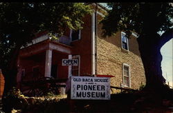 Old Baca House and Pioneer Museum Postcard