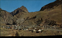 Mining Town, resort area Postcard