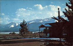 Sugar Loagin' Park in the Springtime Leadville, CO Postcard Postcard