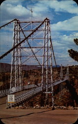 Vista of the Royal Gorge Bridge Postcard