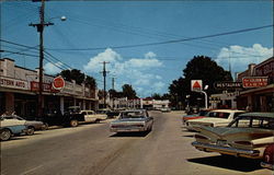 Main Business Section Postcard