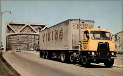 Mississippi River Bridge Postcard