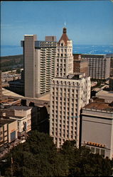 North Main Business Section Postcard