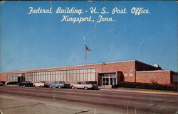 Federal Building - U. S. Post Office Kingsport, TN Postcard Postcard