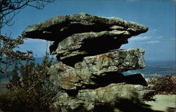 Umbrella Rock Chattanooga, TN Postcard Postcard