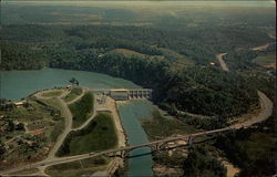 Fort Patrick Henry Dam Kingsport, TN Postcard Postcard