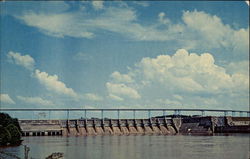 Fort Loudon Dam Postcard
