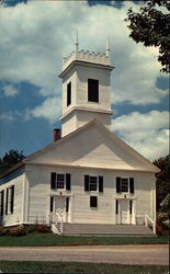 Congregational Church Peru, VT Postcard Postcard