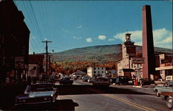 Main Street, Ludlow, Vermont Postcard Postcard