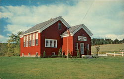 The Cabot Plain Schoolhouse Postcard