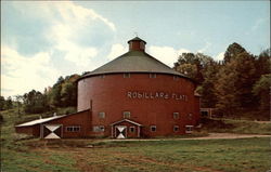 Round Barn Postcard