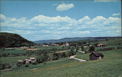 Scenic Pownal Valley Vermont Postcard Postcard