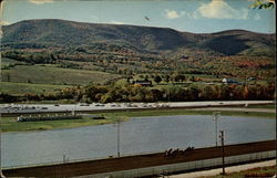 Green Mountain Park Racetrack, Pownal, Vermont Postcard
