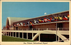 New Orleans International Airport Louisiana Postcard Postcard