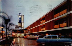 The de Ville Mid-Town Motor Hotel Postcard