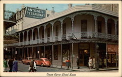 Vieux Carre Street Scene Postcard