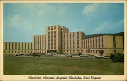 Charleston Memorial Hospital West Virginia Postcard Postcard