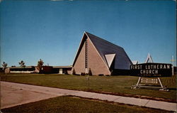 First Lutheran Church South Sioux City, NE Postcard Postcard