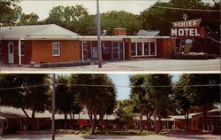 Chief Motel Postcard