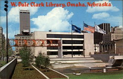 W. Dale Clark Library Omaha, NE Postcard Postcard