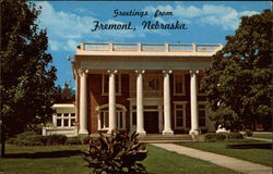 The Louis E. May Museum Fremont, NE Postcard Postcard