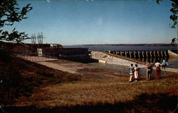 Gavin's Point Dam Hartington, NE Postcard Postcard